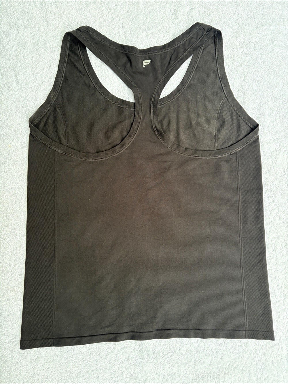 HOTWORX Fabletics Black Racerback Tank - Picture 4 of 8